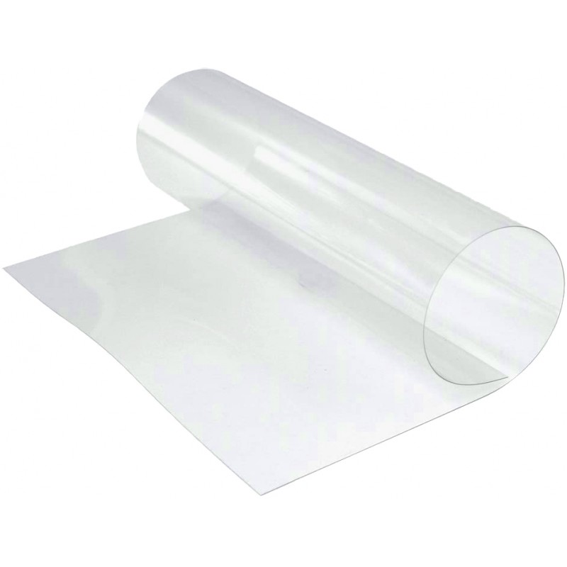 LAMINA TRANSPARENTE ACETATO CALIBRE - 0.50MM 45x60CM