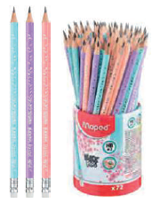 LAPIZ MAPED BLACK PEPS