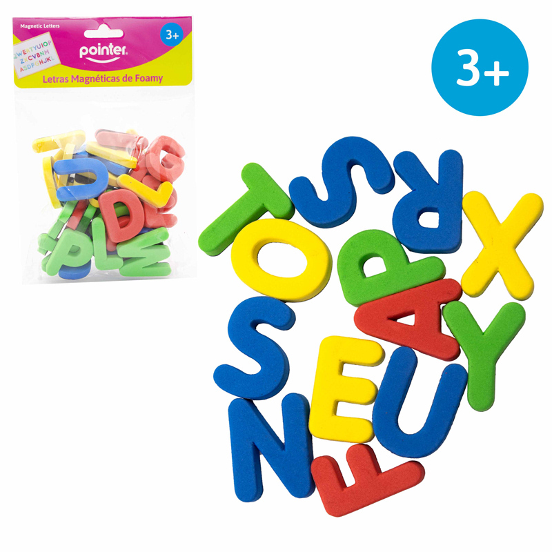 LETRAS DE FOAMY MAGNETICAS