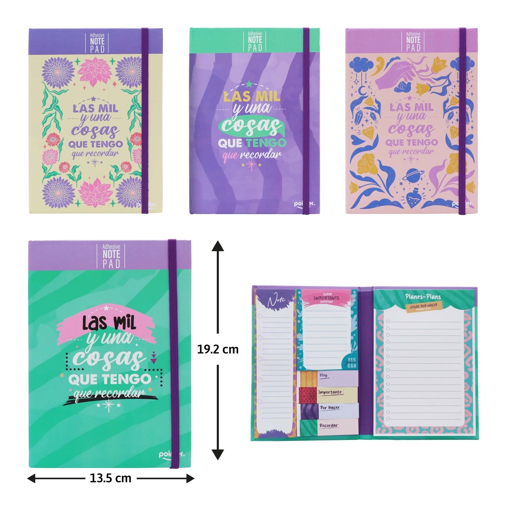 LIBRETA DE NOTAS ADHESIVAS