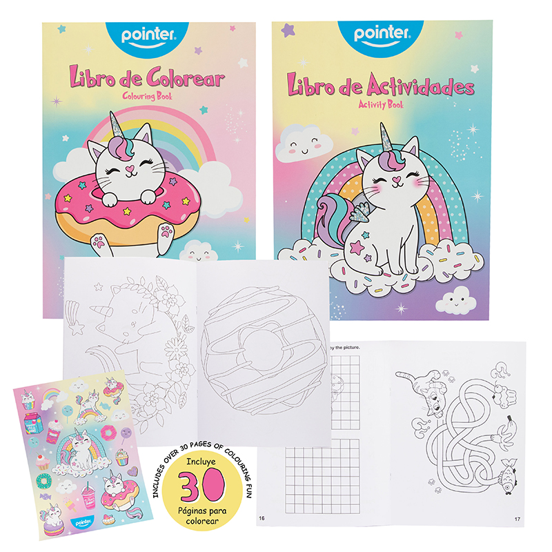 LIBRO DE ACTIVIDADES CON STICKERS