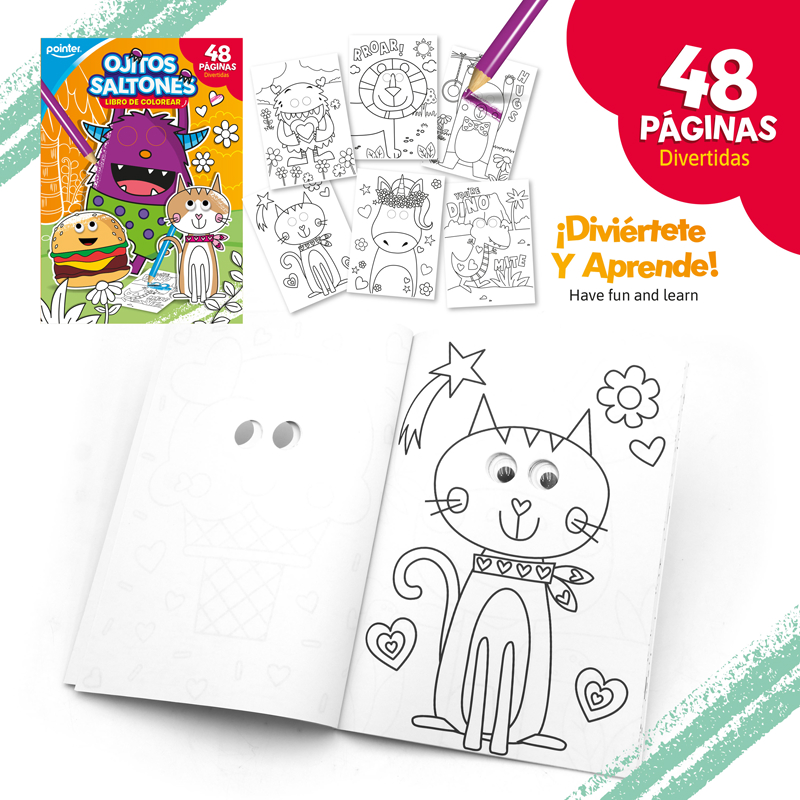 LIBRO DE COLOREAR x 24 HOJAS