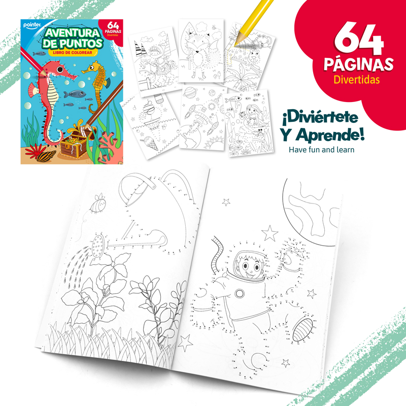LIBRO DE COLOREAR x 32 HOJAS