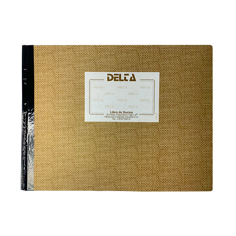 LIBRO DE SOCIOS 50 FOLIOS