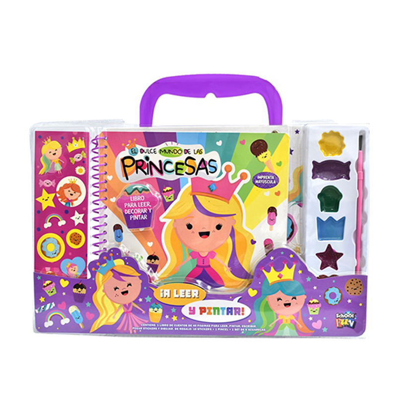 LIBRO DIDACTICO - EL DULCE MUNDO DE LAS PRINCESAS