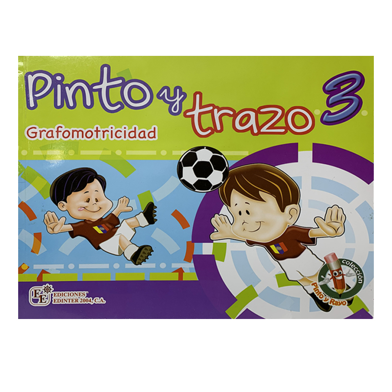 LIBRO PINTO Y TRAZO GRAFOMOTRICIDAD 3