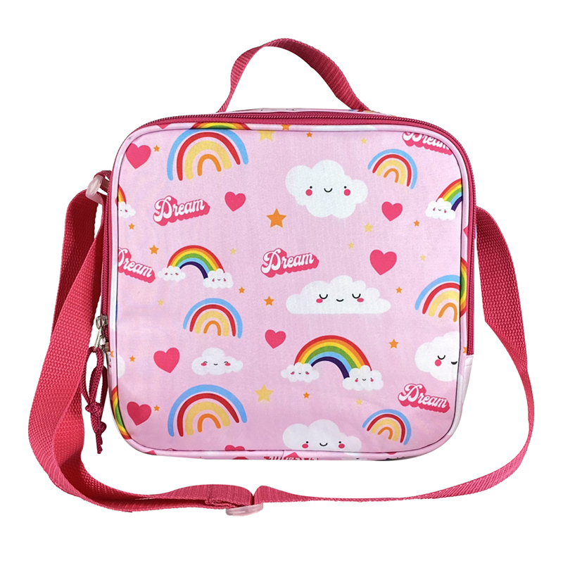 LONCHERA DE NIÑA ARCOIRIS