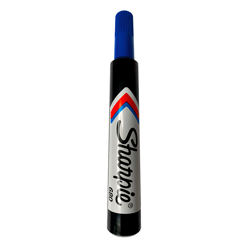 MARCADOR SHARPIE PERMANENTE 680 AZUL X1
