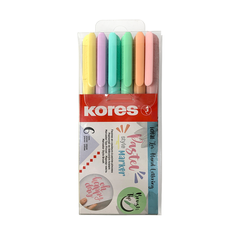MARCADORES STYLE P/LETTERING PASTEL X6