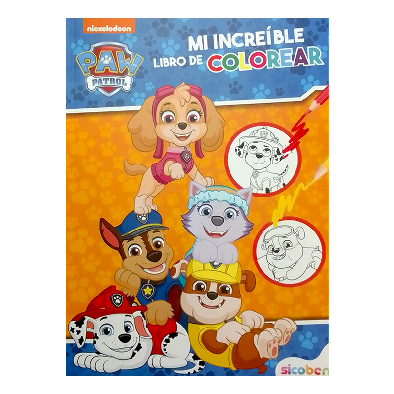 MI INCREIBLE LIBRO PAW PATROL