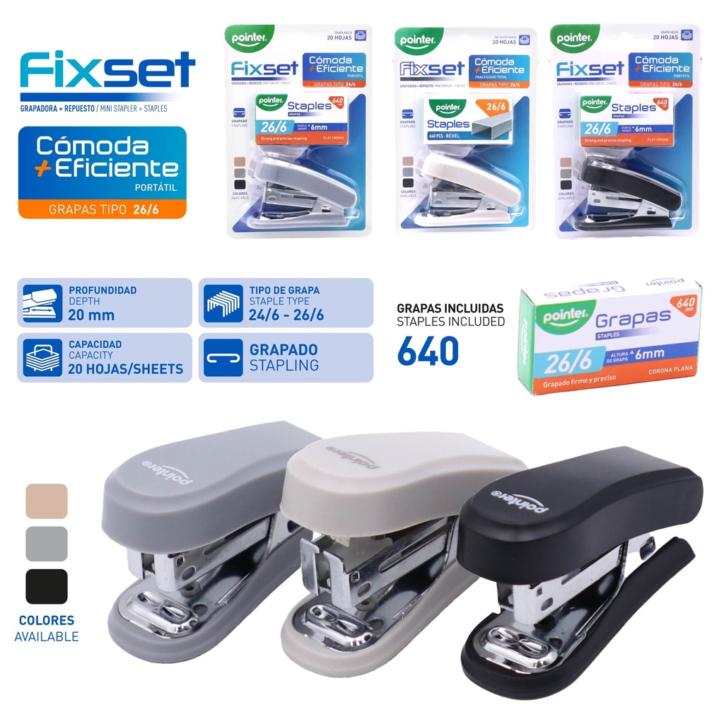 MINI ENGRAPADORA CON GRAPAS
