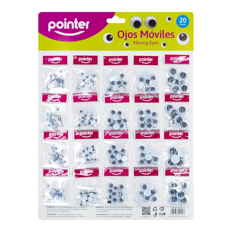 OJITOS MOVILES PEQUEÑOS PARA MANUALIDADES