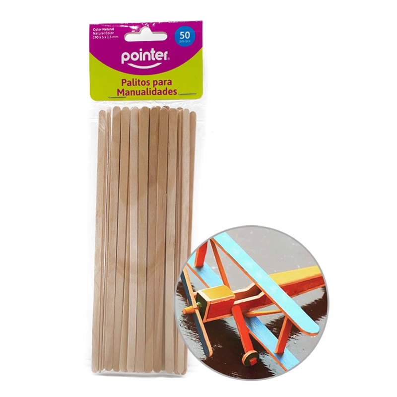 PALITOS PARA MANUALIDADES X150 PZS