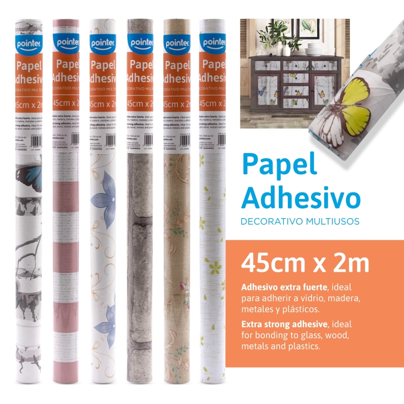 PAPEL CONTAC DECORATIVO 