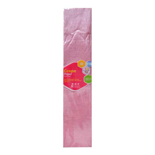 PAPEL CREPE PERLADO ROSADO
