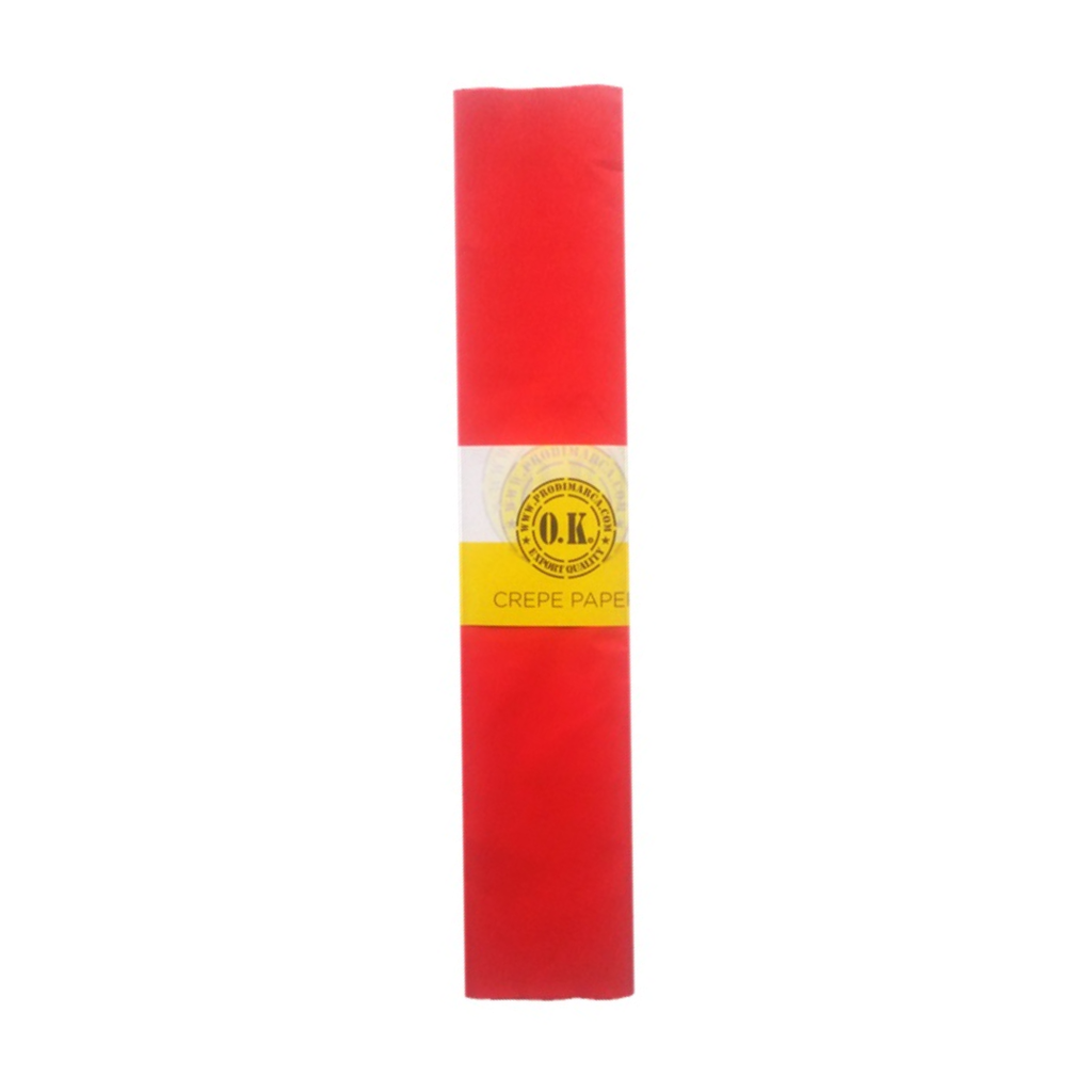 PAPEL CREPE ROJO 