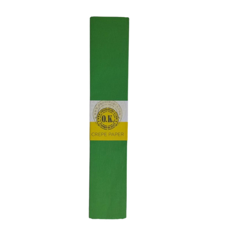 PAPEL CREPE - VERDE JOJOTO 50x200CM