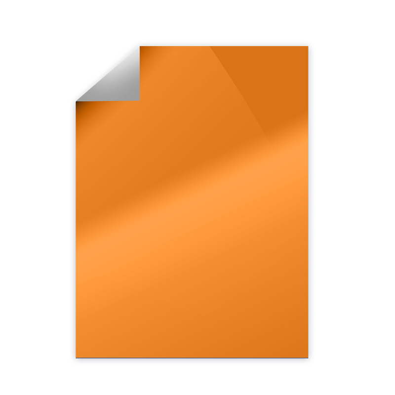 PAPEL LUSTRILLO NARANJA MEDIO