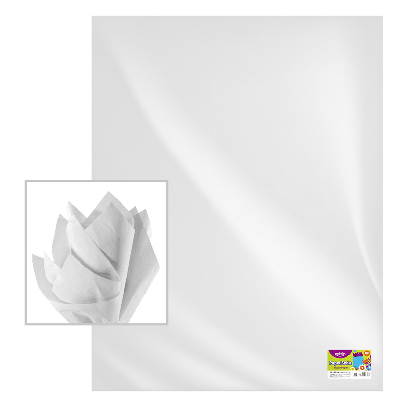 PAPEL SEDA BLANCO - 50x70CM