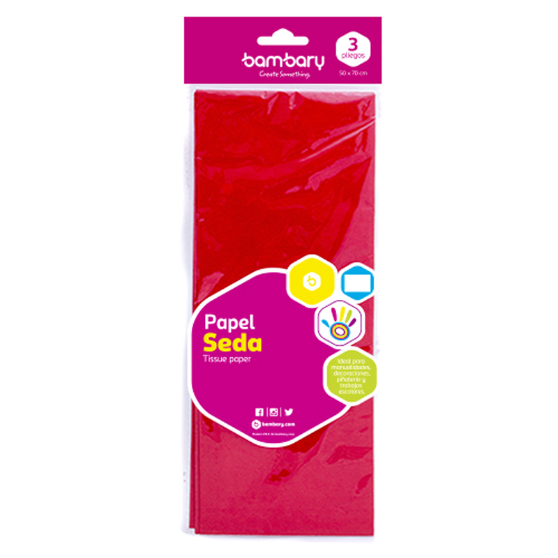 PAPEL SEDA ROJO