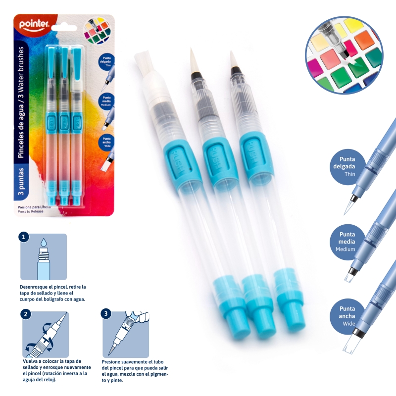 PINCEL DE AGUA