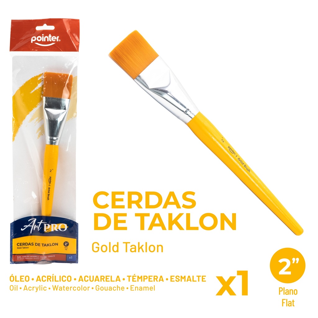 PINCEL PLANO ART PRO 2"
