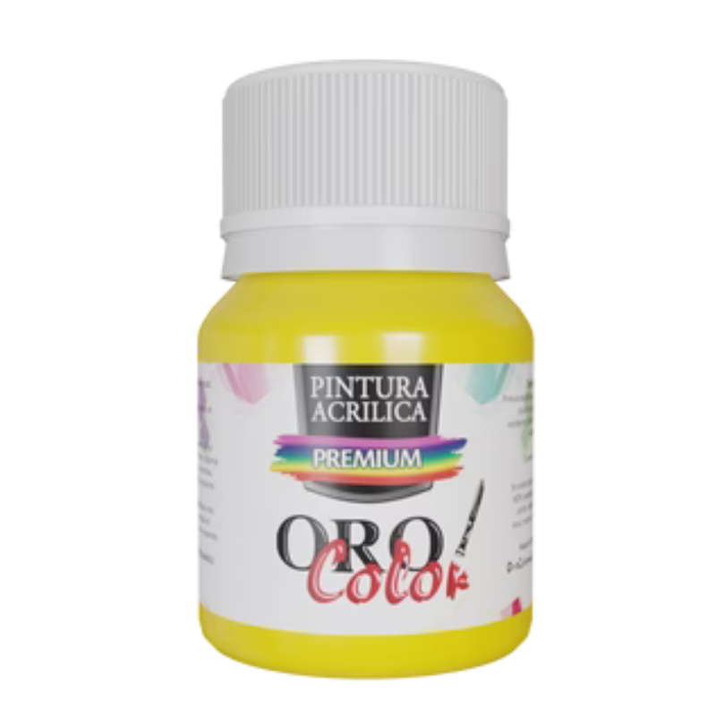 PINTURA ACRILICA PREMIUM AMARILLO SOL 30ML