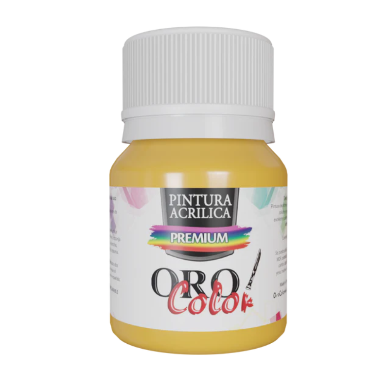 PINTURA ACRILICA PREMIUM AMARILLO SUAVE 30ML