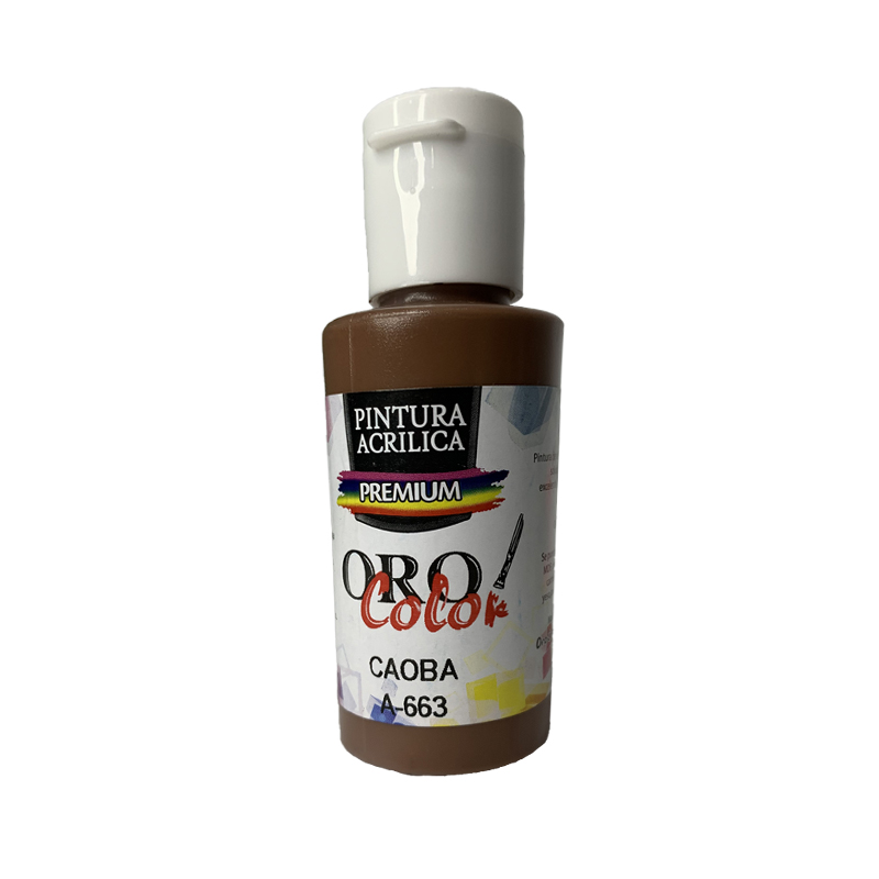 PINTURA ACRILICA PREMIUM CAOBA 60ML