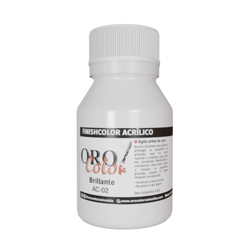 FINISH COLOR ACRILICO BRILLANTE OROCOLOR 60ML