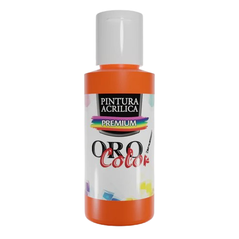 PINTURA ACRILICA PREMIUM NARANJA 60ML