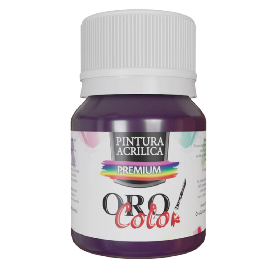 PINTURA ACRILICA PREMIUM PURPURA 30CM