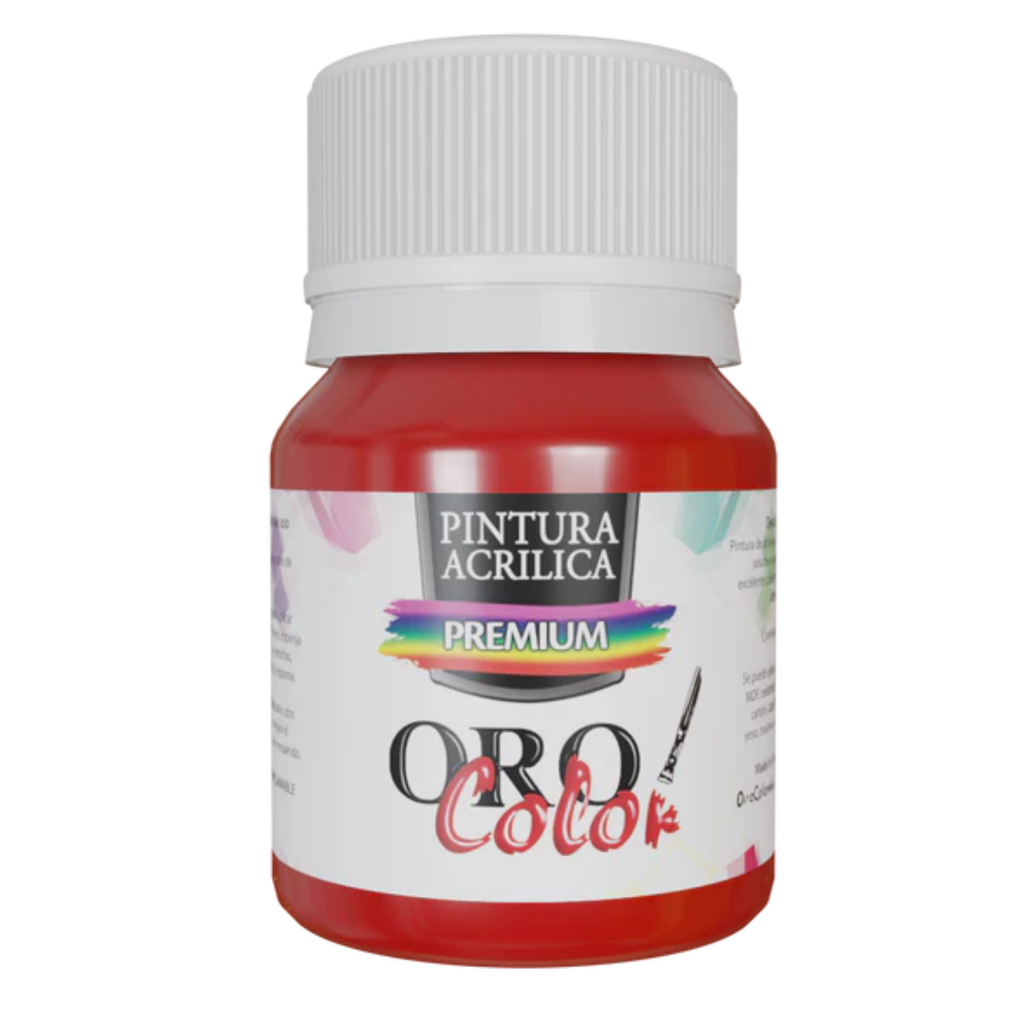 PINTURA ACRILICA PREMIUM ROJO NAVIDAD 30ML