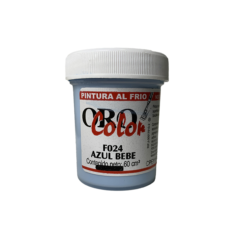PINTURA AL FRIO AZUL BEBÉ 60ML