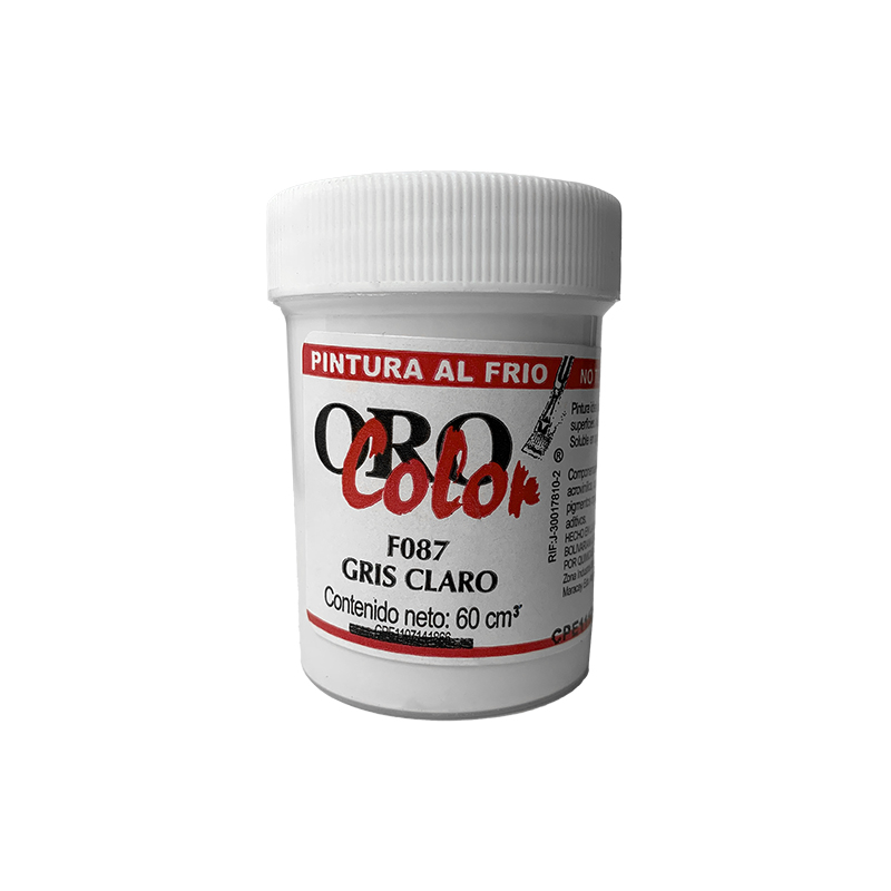 PINTURA AL FRIO GRIS CLARO 60ML