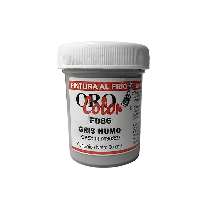 PINTURA AL FRIO GRIS HUMO 60ML