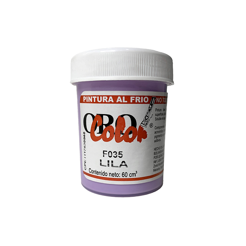 PINTURA AL FRIO LILA 60CM