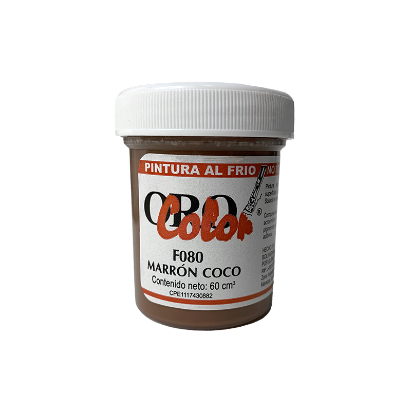 PINTURA AL FRIO MARRON COCO 60ML