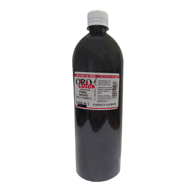 PINTURA AL FRIO NEGRO 1L
