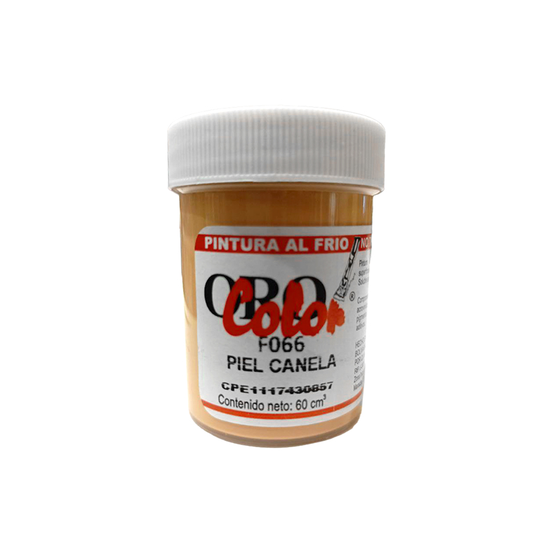 PINTURA AL FRIO PIEL CANELA 60ML 