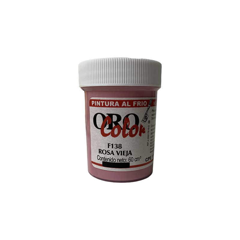 PINTURA AL FRIO ROSA VIEJA 60CM