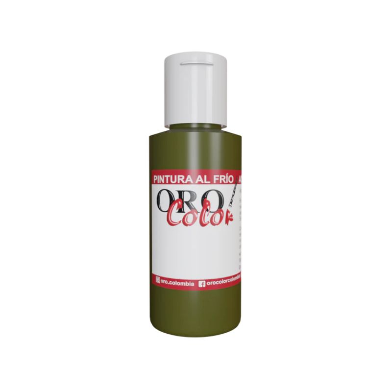 PINTURA AL FRIO VERDE OLIVA 60ML 
