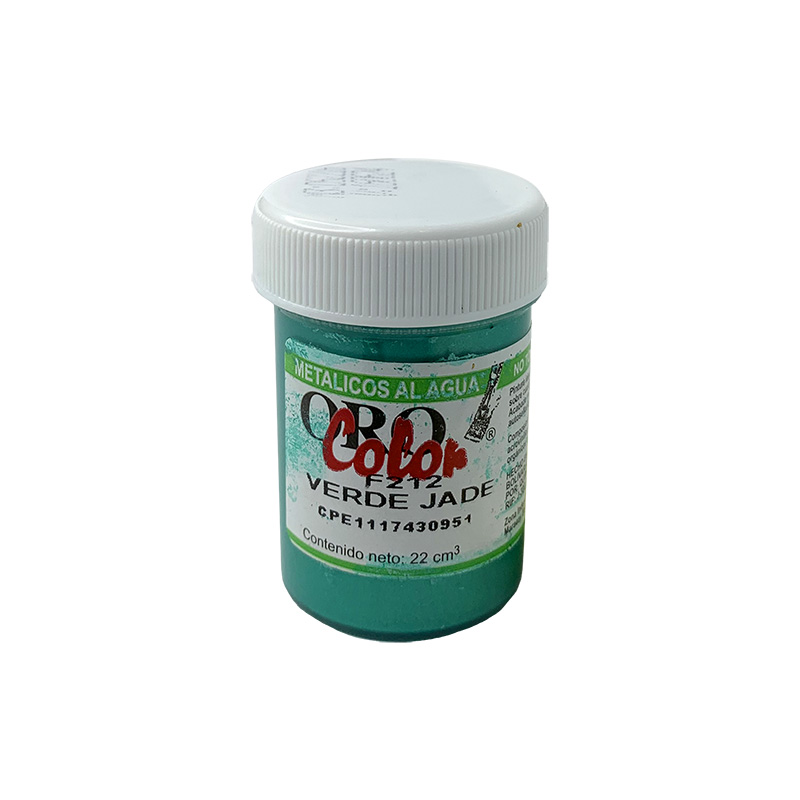 PINTURA METALICOS AL AGUA VERDE JADE 22ML