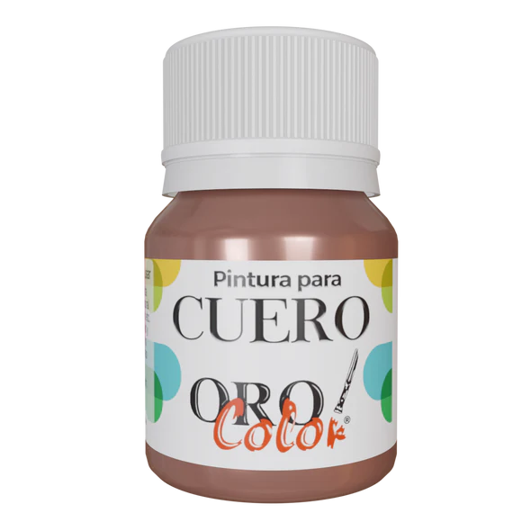 PINTURA PARA CUERO PALO ROSA PERLADO 30ML