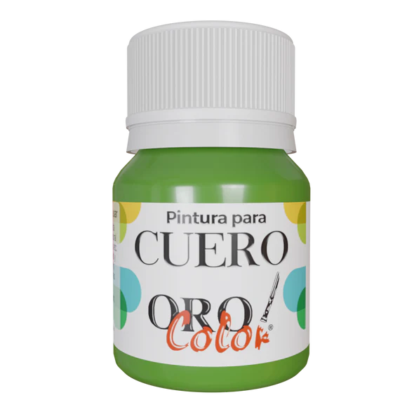 PINTURA PARA CUERO VERDE MANZANA 30ML