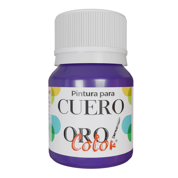 PINTURA PARA CUERO VIOLETA 30ML