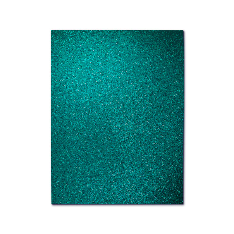 FOAMY ESCARCHADO VERDE AGUAMARINA - CARTA 20x30CM