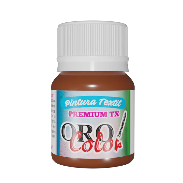 PINTURA TEXTIL PREMIUM SIENA TOSTADA 30ML 