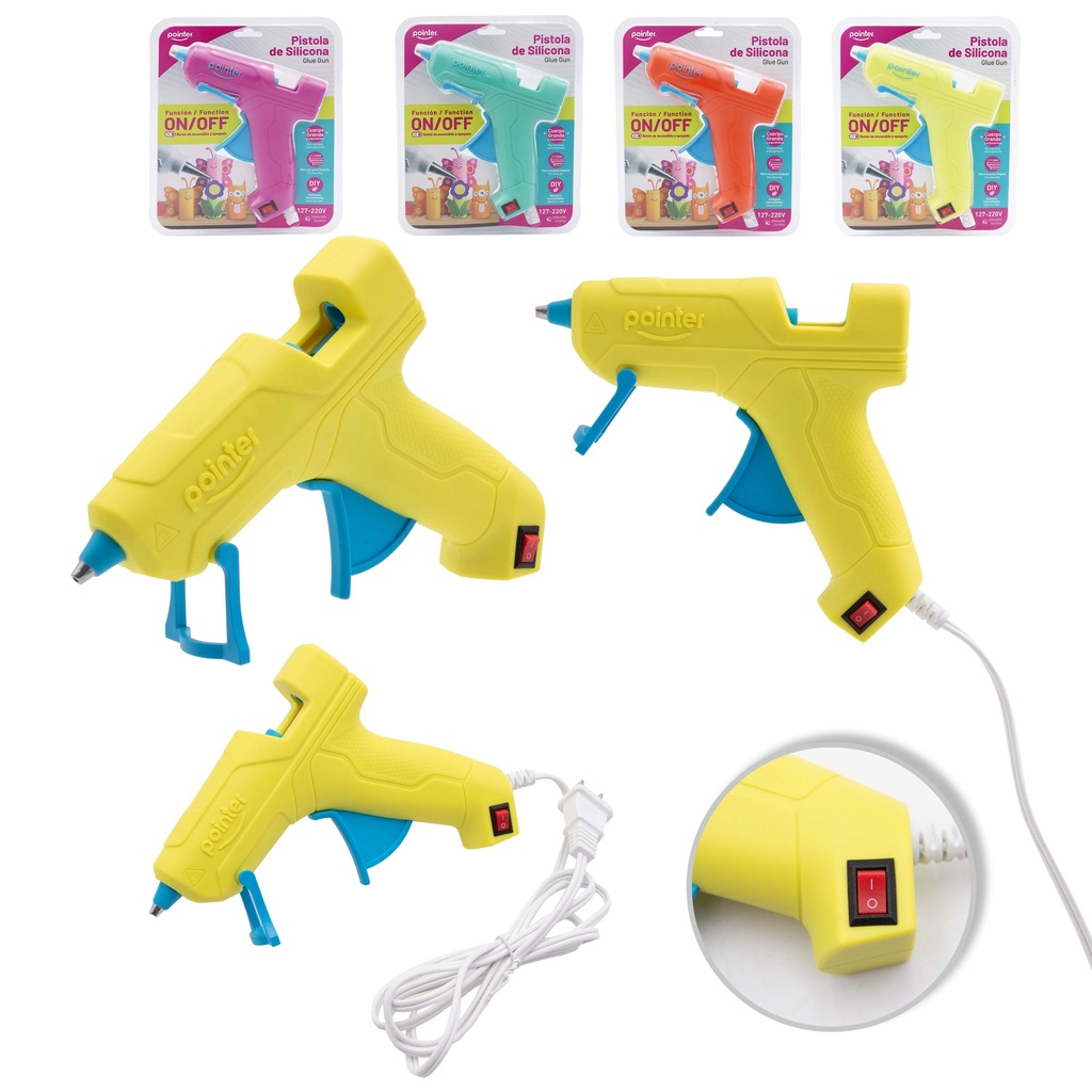 PISTOLA PARA GOMA (ON/OFF)