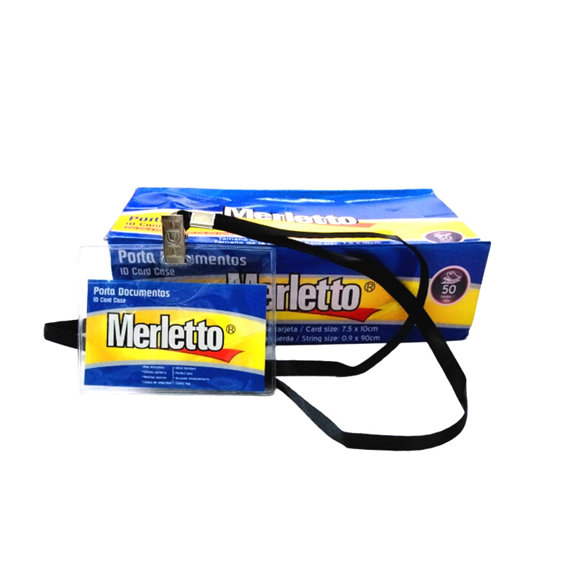 PORTA DOCUMENTOS CON COLGANTE